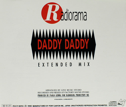 Radiorama : Daddy Daddy (CD, Maxi)