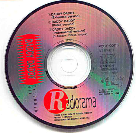 Radiorama : Daddy Daddy (CD, Maxi)