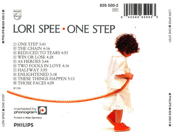 Lori Spee : One Step (CD, Album)