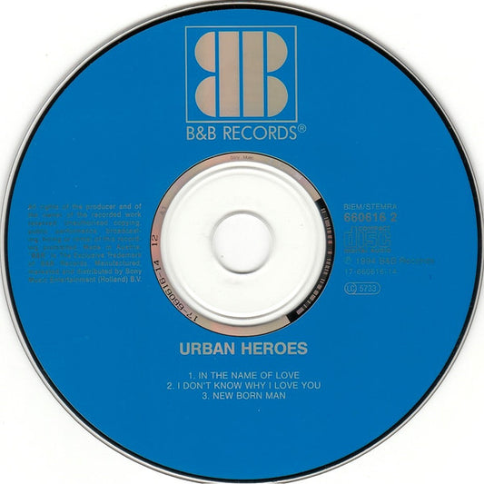 Urban Heroes : In The Name Of Love (CD, Maxi)