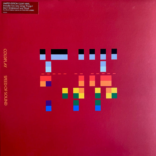 Coldplay : Speed Of Sound (10", Ltd, Cle)