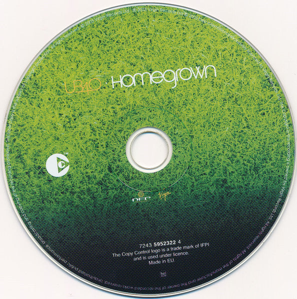 UB40 : Homegrown (CD, Album, Copy Prot.)