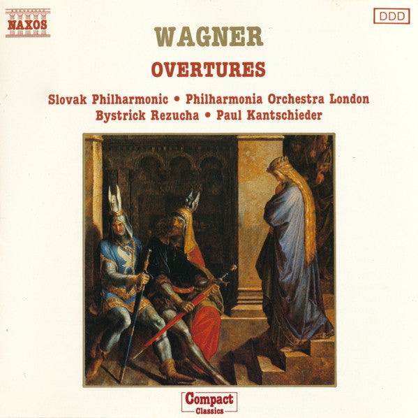 Richard Wagner, Slovak Philharmonic Orchestra, Philharmonia Orchestra, Bystrík Režucha, Paul Kantschieder : Overtures (CD)