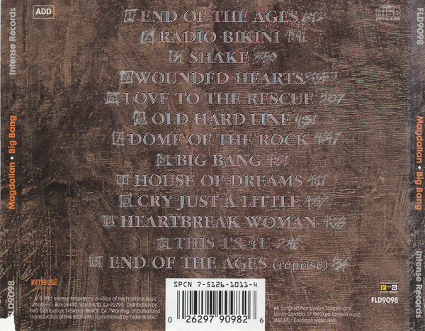 Magdallan : Big Bang (CD, Album)