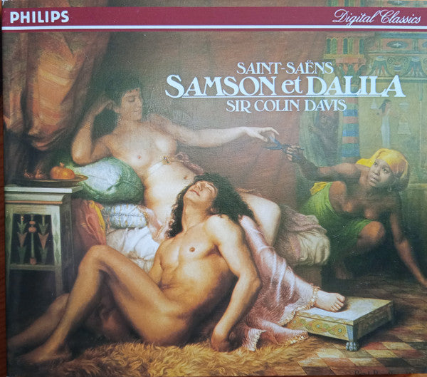 Saint-Saëns* - José Carreras · Agnes Baltsa · Jonathan Summers · Simon Estes · Paata Burchuladze · Symphonie-Orchester* & Chor Des Bayerischen Rundfunks · Sir Colin Davis : Samson et Dalila (2xCD, Album + Box, Sli)