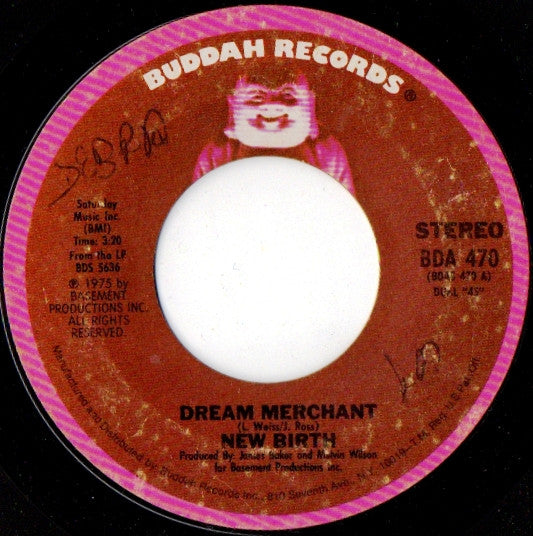 New Birth : Dream Merchant / Why Did I (7", Single, Styrene)