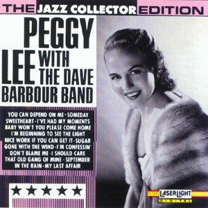 Peggy Lee : Peggy Lee With The Dave Barbour Band (CD, Comp)