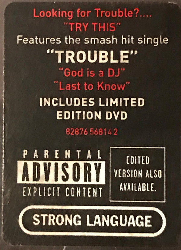 P!NK : Try This (CD, Album, Copy Prot. + DVD-V, Ltd, PAL)