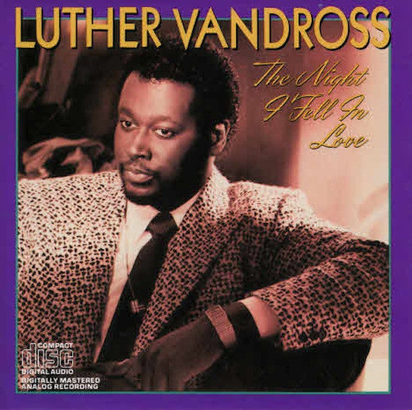 Luther Vandross : The Night I Fell In Love (CD, Album, RE)