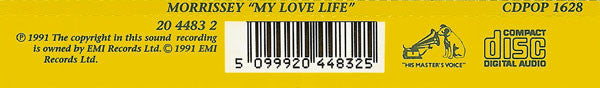 Morrissey : My Love Life (CD, Single)