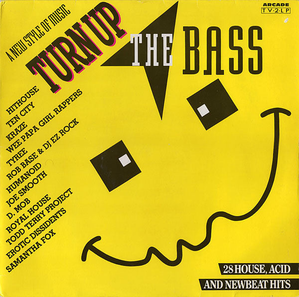 Various : Turn Up The Bass (2xLP, Comp)