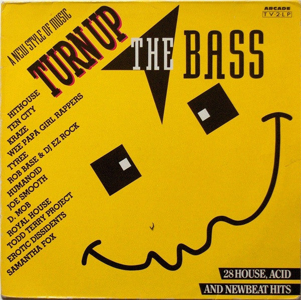 Various : Turn Up The Bass (2xLP, Comp)
