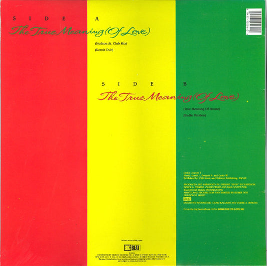 Jomanda : The True Meaning Of Love (12")