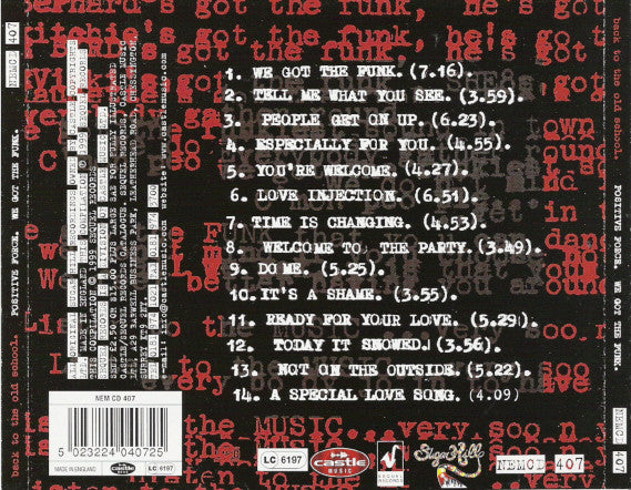 Positive Force : Back To The Old School - We Got The Funk (CD, Comp)