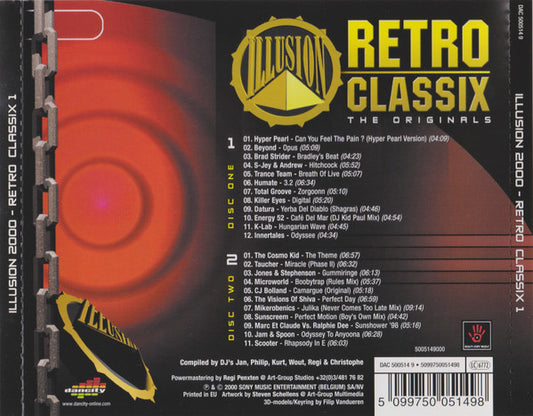 Various : Illusion 2000 - Retro Classix 1 (The Originals) (2xCD, Comp)