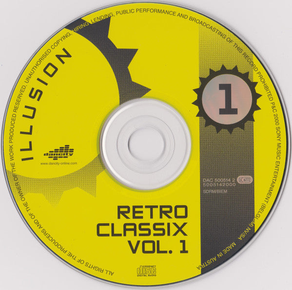 Various : Illusion 2000 - Retro Classix 1 (The Originals) (2xCD, Comp)