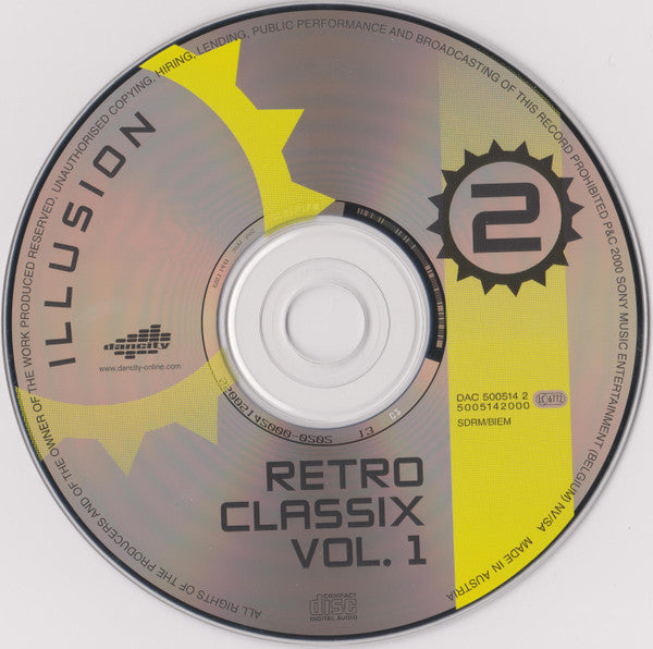 Various : Illusion 2000 - Retro Classix 1 (The Originals) (2xCD, Comp)