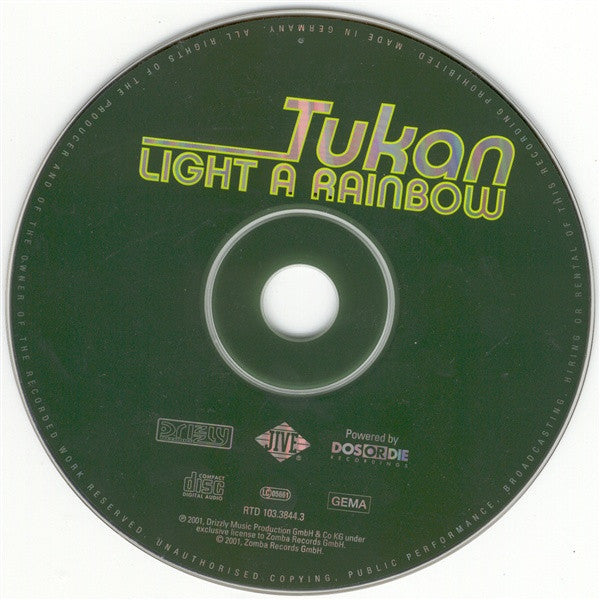 Tukan : Light A Rainbow (CD, Maxi)