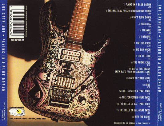 Joe Satriani : Flying In A Blue Dream (CD, Album)