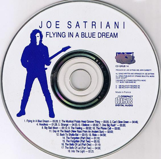 Joe Satriani : Flying In A Blue Dream (CD, Album)