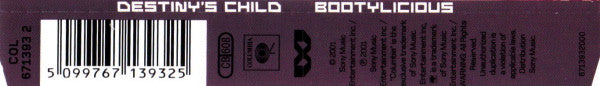 Destiny's Child : Bootylicious (CD, Maxi, Enh)