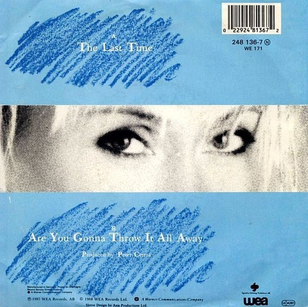 Agnetha Fältskog : The Last Time (7", Single)