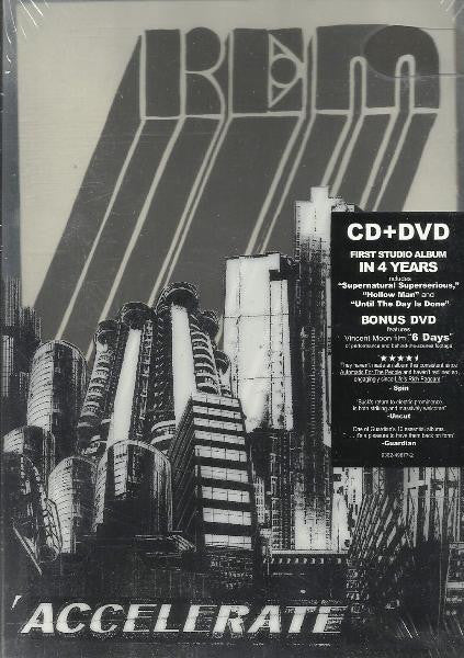 R.E.M. : Accelerate (CD, Album + DVD-V, NTSC + Dlx)