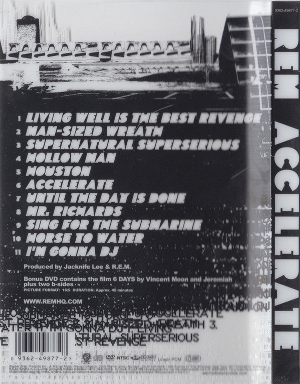 R.E.M. : Accelerate (CD, Album + DVD-V, NTSC + Dlx)