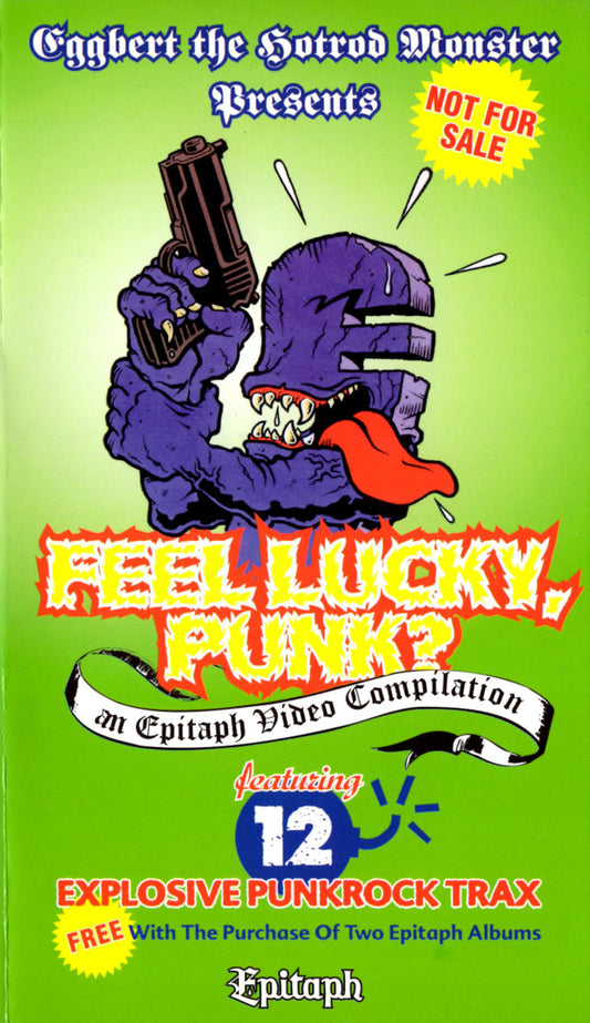 Various : Feel Lucky, Punk? - An Epitaph Video Compilation (VHS, Comp, Promo)