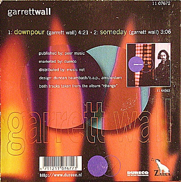 Garrett Wall : Downpour (CD, Single)