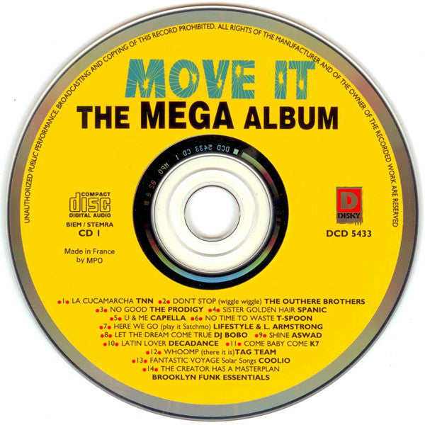 Various : Move It - The Mega Album (2xCD, Comp)