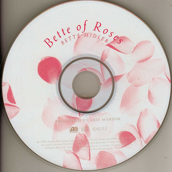 Bette Midler : Bette Of Roses (CD, Album)