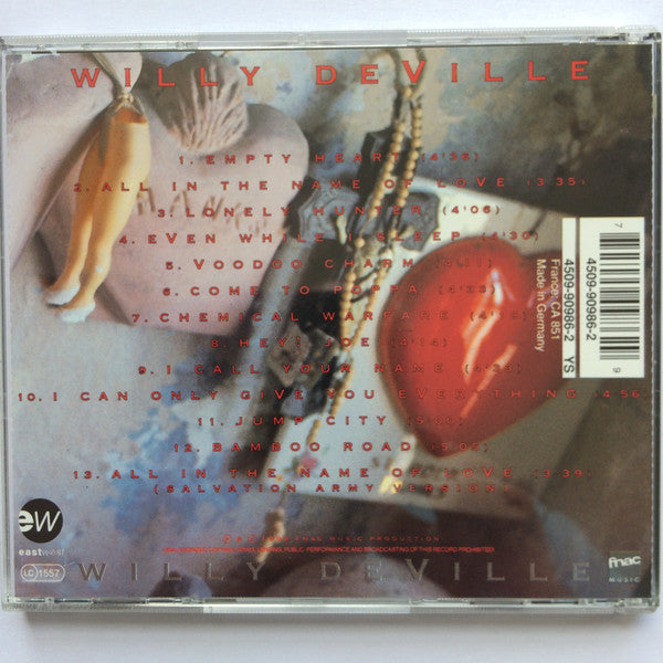 Willy DeVille : Backstreets Of Desire (CD, Album)