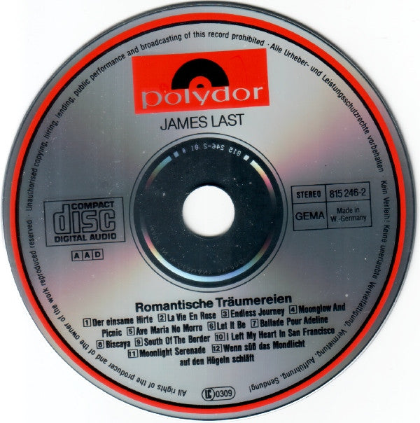 James Last : Romantische Träumereien (CD, Comp)