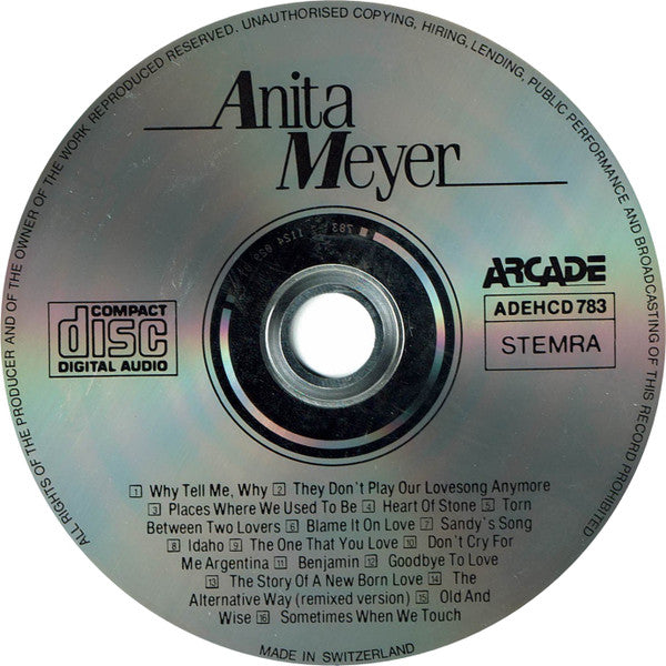 Anita Meyer : Anita Meyer (CD, Comp)