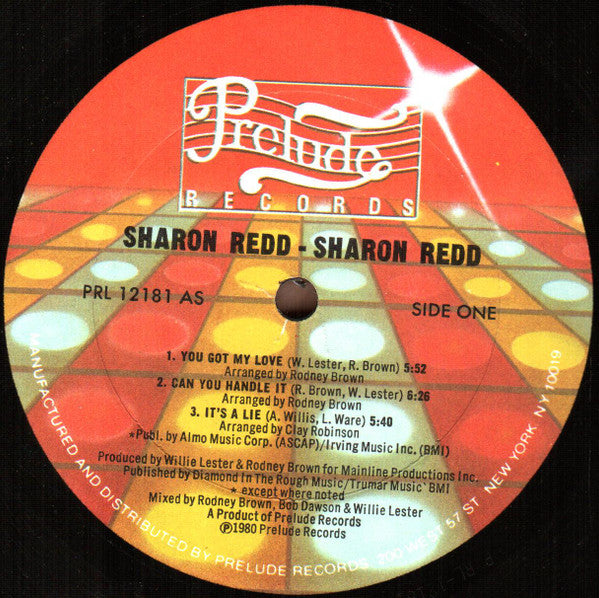 Sharon Redd : Sharon Redd (LP, Album)