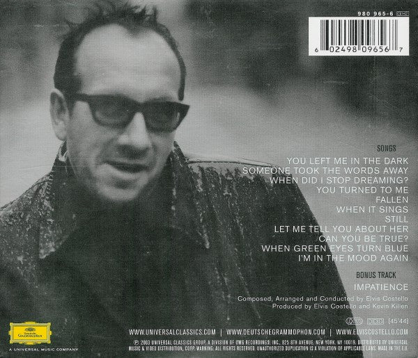 Elvis Costello : North (CD + DVD-V + Album, Ltd)