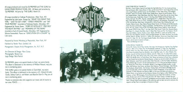 Gang Starr : Step In The Arena (CD, Album, Swi)