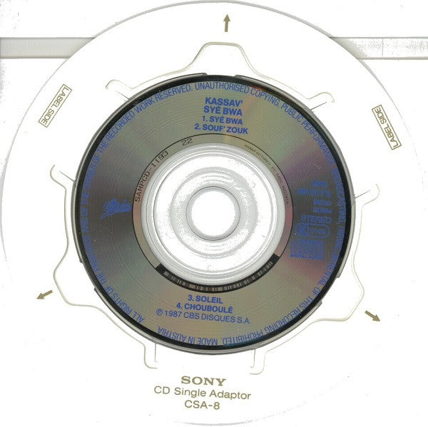 Kassav' : Syé Bwa (CD, Mini, Maxi, Car)