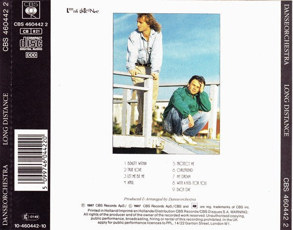 Danseorkestret : Long Distance (CD, Album)