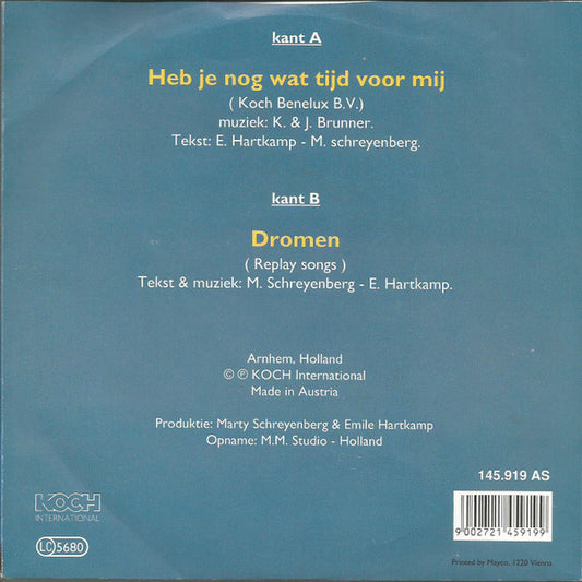 Diane (21) : Heb Je Nog Wat Tijd Voor Mij (7", Single)