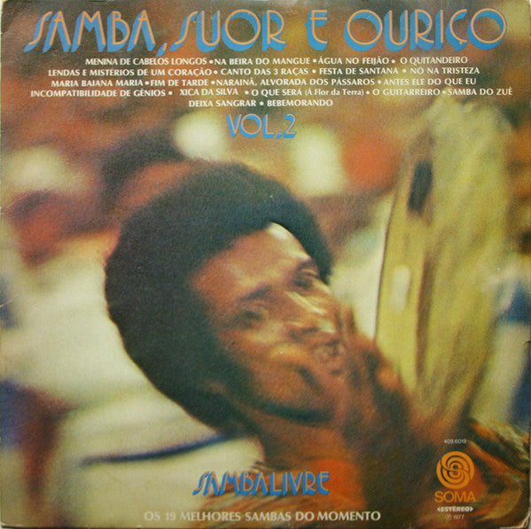 Samba Livre : Samba, Suor E Ouriço - Vol. 2 (LP)