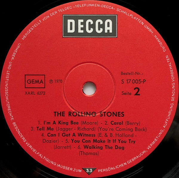 The Rolling Stones : The Rolling Stones (LP, Album, RE, Pos)