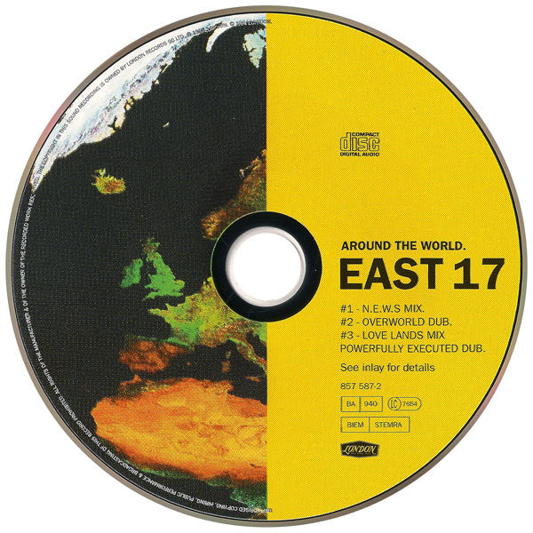 East 17 : Around The World (The Remixes) (CD, Maxi)