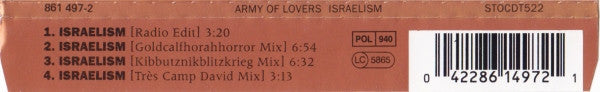 Army Of Lovers : Israelism (CD, Maxi)