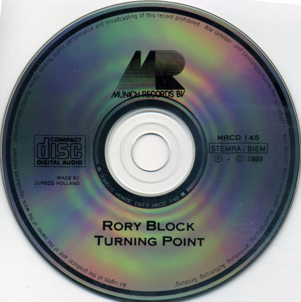 Rory Block : Turning Point (CD, Album)