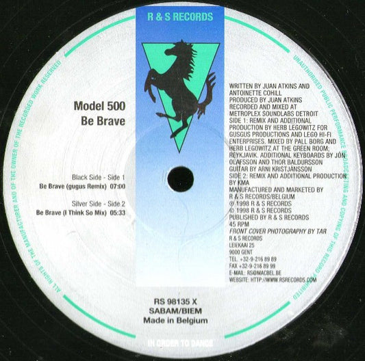 Model 500 : Be Brave 12inch/02 (12")