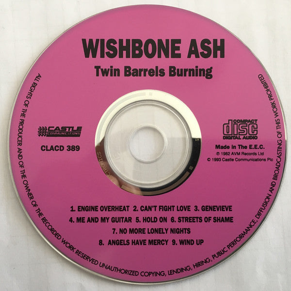 Wishbone Ash : Twin Barrels Burning (CD, Album, RE)