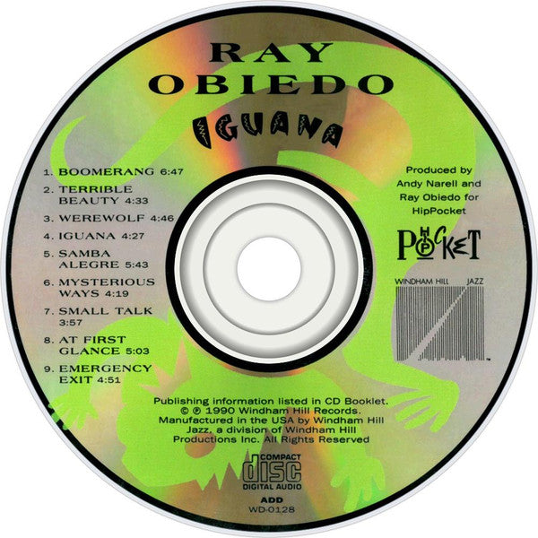 Ray Obiedo : Iguana (CD, Album)