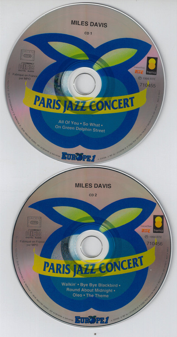 Miles Davis Featuring John Coltrane, Sonny Stitt : En Concert Avec Europe 1 (4xCD, Album)